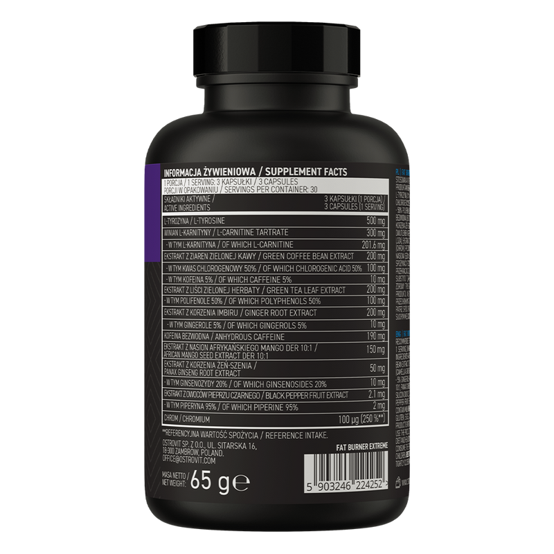 Fat Burner eXtreme - 90 Capsules - Ostrovit