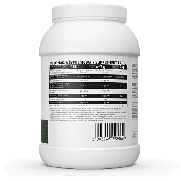 Fiber Psyllium 700g - Vegan - OstroVit