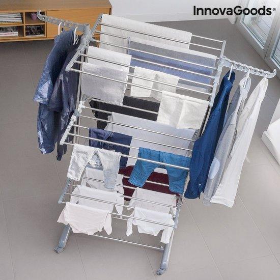 Folver Wasrek Inklapbaar - Op Wieltjes - InnovaGoods