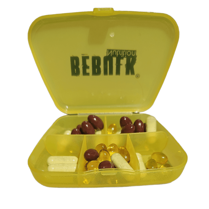 Free Pill box - Pillendoosje - BeBulk Nutrition