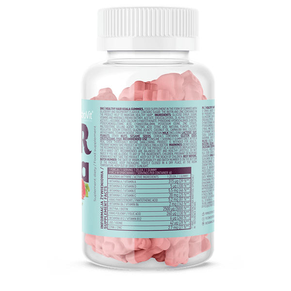 Healthy Hair Koala - 60 Gummies - OstroVit