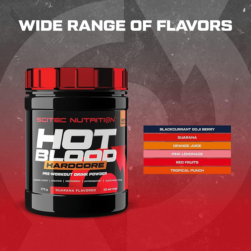 Hot Blood Hardcore - 375g - Scitec Nutrition
