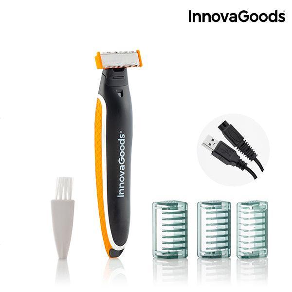 InnovaGoods 3-in-1 Precisie Oplaadbaar Elektrisch Scheerapparaat