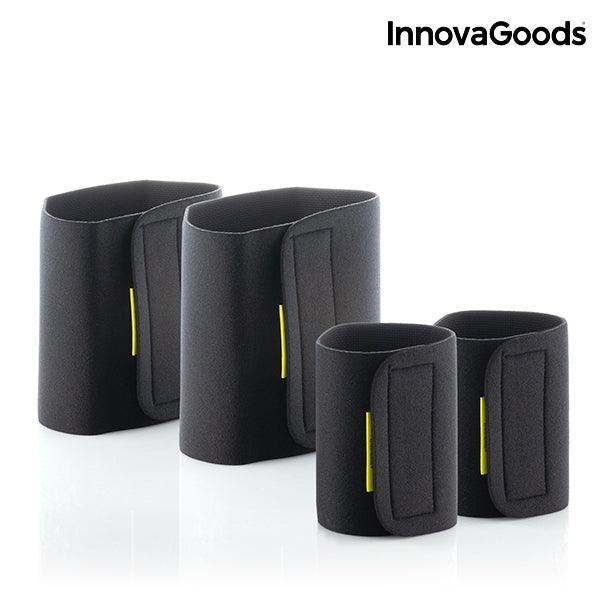 InnovaGoods Sportbanden met Sauna-effect voor Armen en Benen (Pakket van 4)