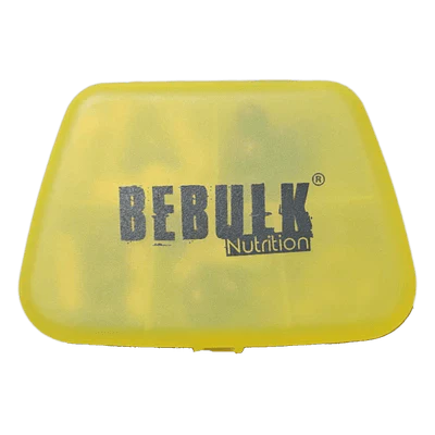 Lion's Mane 60 capsules + BeBulk Nutrition Pillendoos