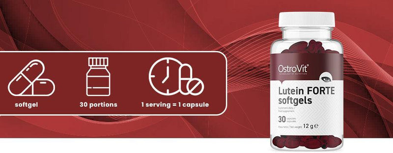 Lutein 40mg - 30 Capsules - OstroVit