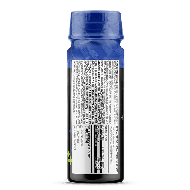 Magnesium Potassium + B6 Shot 80ml - OstroVit