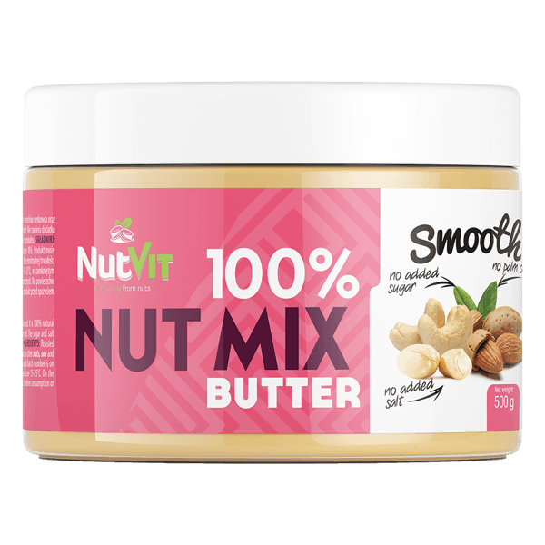 NutVit 100% Nut Butter Mix 500 g