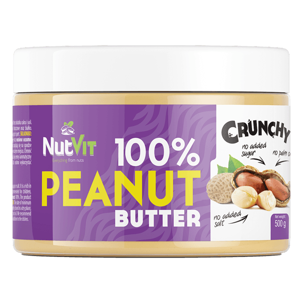 NutVit 100% Peanut Butter 500 g