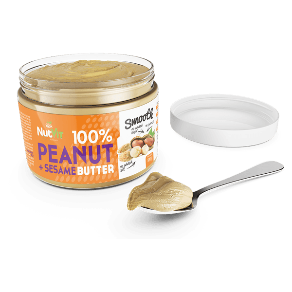 NutVit 100% Peanut + Sesame Butter 500 g