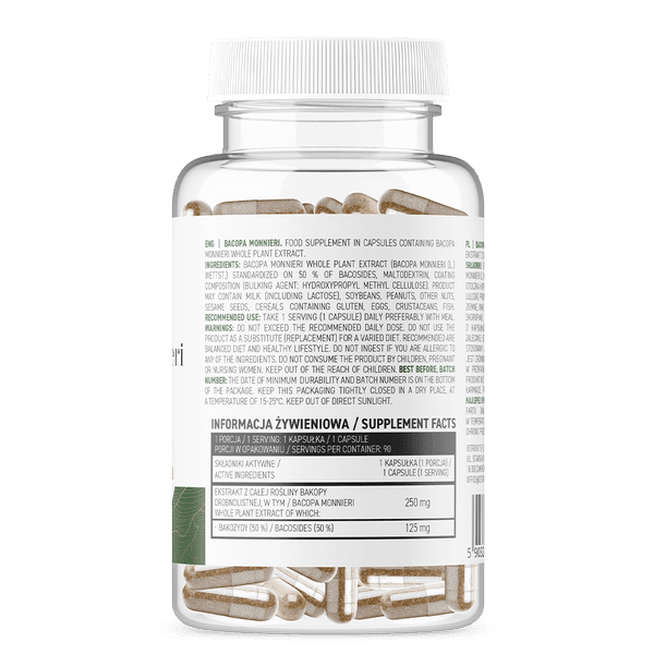OstroVit Bacopa Monnieri VEGE 90 vcaps