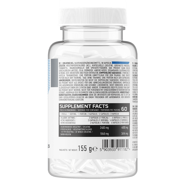 OstroVit Creatine HCL 120 capsules