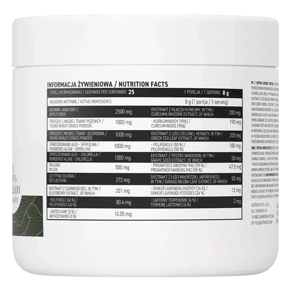 OstroVit Extra Groen Detox 200 g
