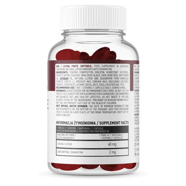 OstroVit Luteïne FORTE 60 softgels