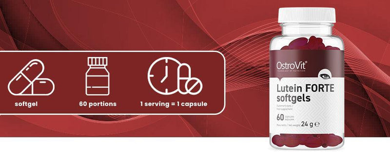 OstroVit Luteïne FORTE 60 softgels