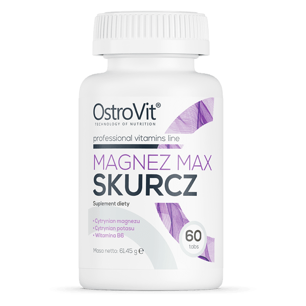 OstroVit Magnesium Max Kramp 60 tabletten