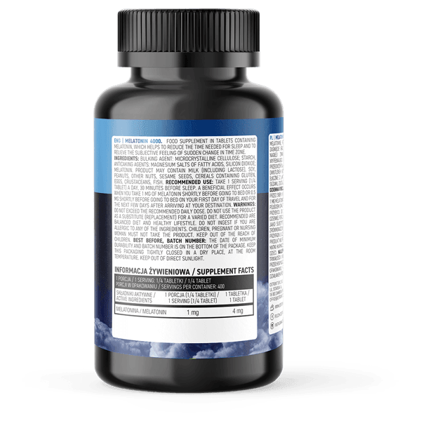 OstroVit Melatonine 4000 mcg 100 tabletten