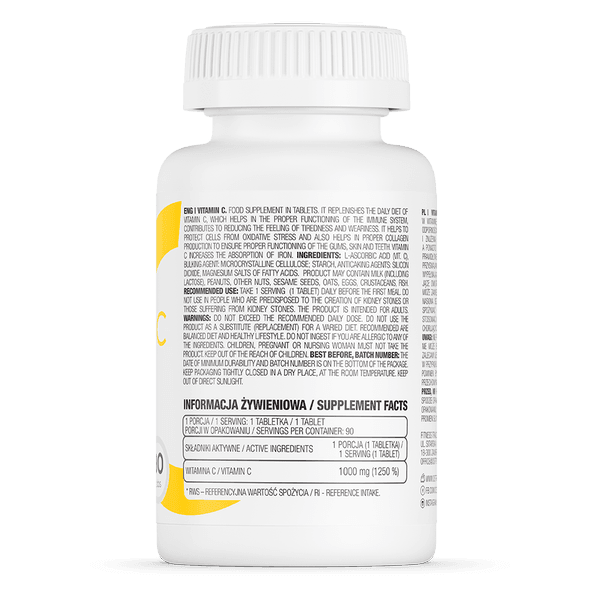 OstroVit Vitamine C 90 tabletten