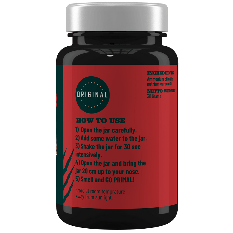 Primal Powder smelling salt - reukzout - Ammonia
