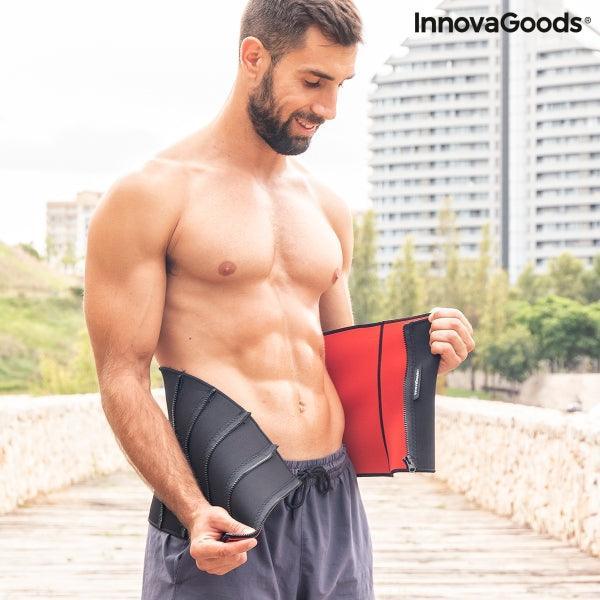 Redle - Sauna band - Afslankgordel - Fitness - Waist Trainer Man/Vrouw - zweetband met sauna effect - One Size- InnovaGoods