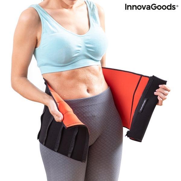Redle - Sauna band - Afslankgordel - Fitness - Waist Trainer Man/Vrouw - zweetband met sauna effect - One Size- InnovaGoods