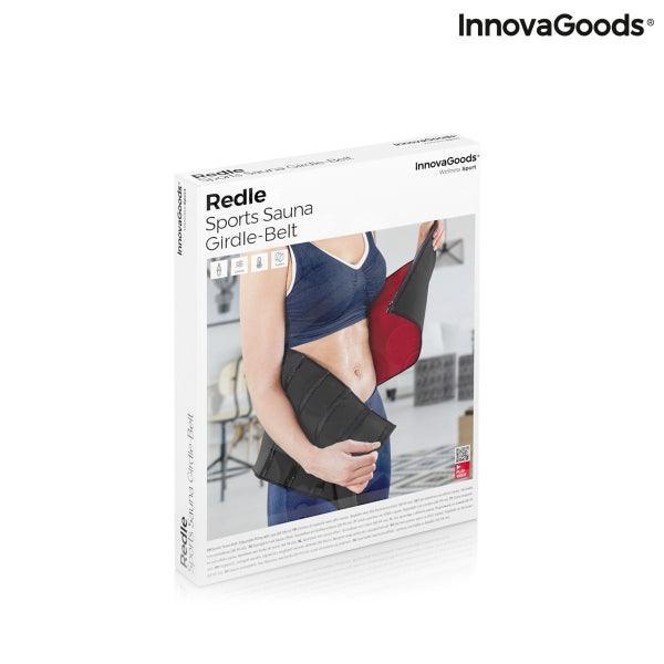 Redle - Sauna band - Afslankgordel - Fitness - Waist Trainer Man/Vrouw - zweetband met sauna effect - One Size- InnovaGoods