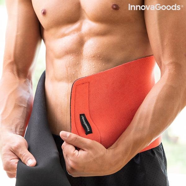 Swelker - Sauna band - Afslankgordel - Fitness - Waist Trainer Man/Vrouw - zweetband met sauna effect - One Size- InnovaGoods