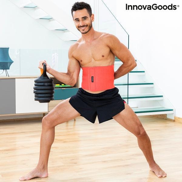 Swelker - Sauna band - Afslankgordel - Fitness - Waist Trainer Man/Vrouw - zweetband met sauna effect - One Size- InnovaGoods