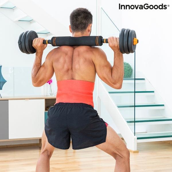 Swelker - Sauna band - Afslankgordel - Fitness - Waist Trainer Man/Vrouw - zweetband met sauna effect - One Size- InnovaGoods
