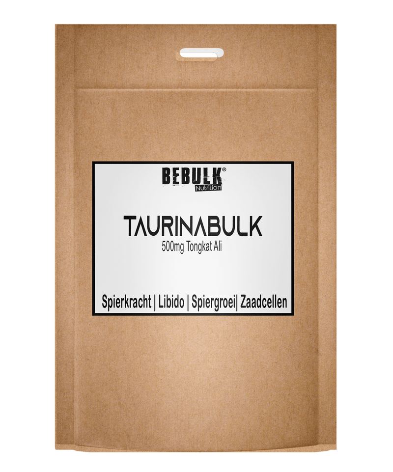 TaurinaBulk - Longjack 500mg - BeBulk Nutrition