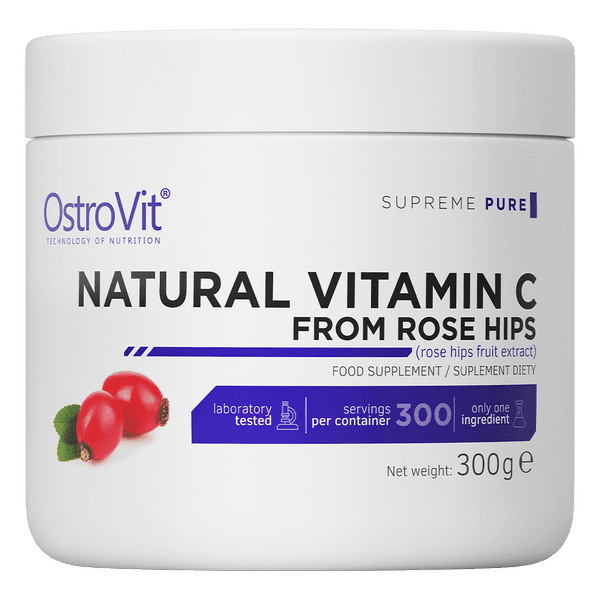 Vitamin C Rose Hips -300g -OstroVit