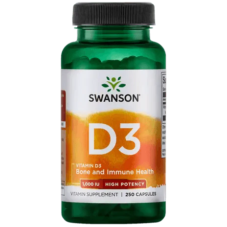 Vitamin D3 - 1000IU - Swanson