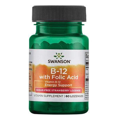Vitamine B12 - 2500mcg - 60 Tablets - Swanson