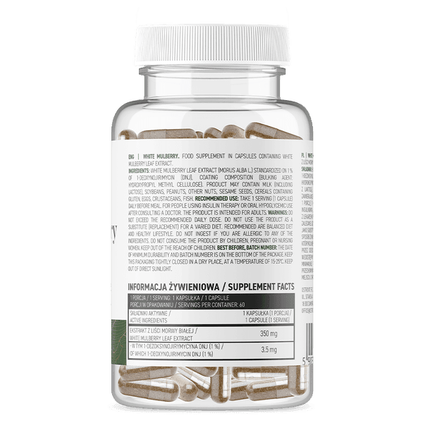 White Mulberry - Vegan - 60 Capsules - OstroVit